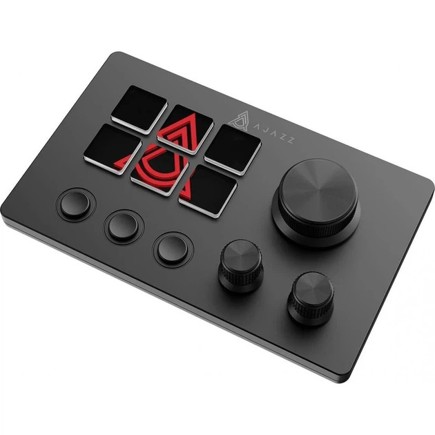 Блогерство и стриминг - Контроллер для стриминга Ajazz AKP03E USB Black (AKP03E-B)#4