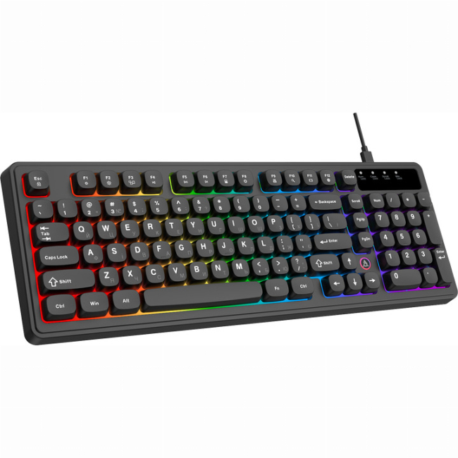 Клавіатура і миші - Клавіатура  Ajazz AF98 Black USB-C (AF98-B)#2