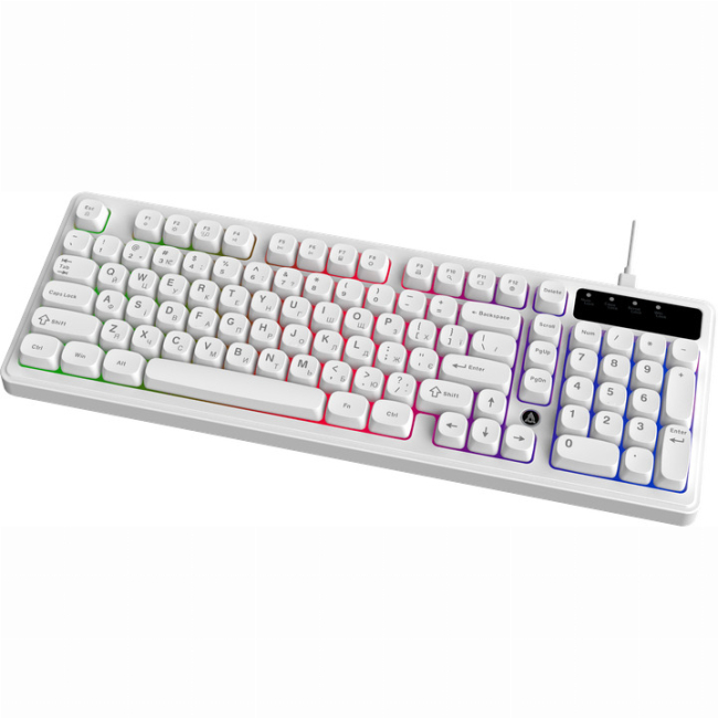 Клавіатура і миші - Клавіатура  Ajazz AF98 White USB-C (AF98-W)#3