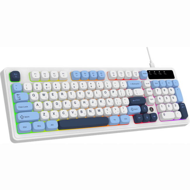 Клавиатура и мыши - Клавиатура Ajazz AF98 White USB-C (AF98-GB)#3