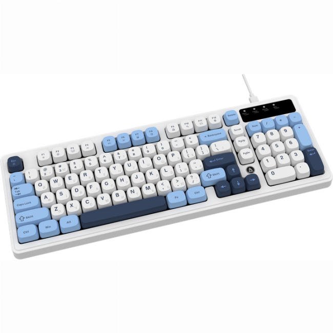 Клавиатура и мыши - Клавиатура Ajazz AF98 White USB-C (AF98-GB)#5