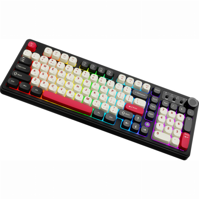 Клавиатура и мыши - Клавиатура Ajazz AF98 PLUS Black (AF98-PLUS-BSR)#3