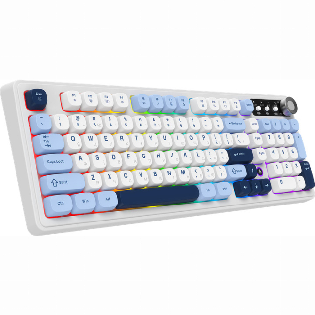 Клавиатура и мыши - Клавиатура Ajazz AF98 PLUS White (AF98-PLUS-GB)#2