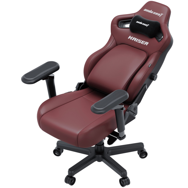 Меблі для геймерів - Крісло ігрове Anda Seat Kaiser 4 V2 Size XL Maroon PVC (AD12YDDC-XLL-20-A-PV/C-03)#4