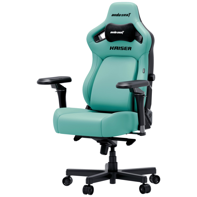 Меблі для геймерів - Крісло ігрове Anda Seat Kaiser 4 V2 Size XL Green PVC (AD12YDDC-XLL-20-E-PV/C-03)#2