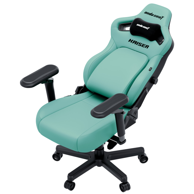 Меблі для геймерів - Крісло ігрове Anda Seat Kaiser 4 V2 Size XL Green PVC (AD12YDDC-XLL-20-E-PV/C-03)#4