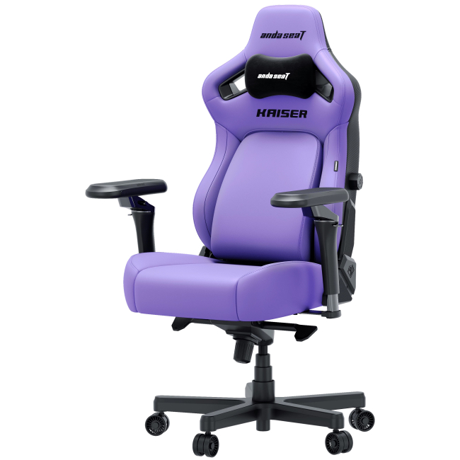 Меблі для геймерів - Крісло ігрове Anda Seat Kaiser 4 V2 Size XL Purple PVC (AD12YDDC-XLL-20-V-PV/C-03)#2