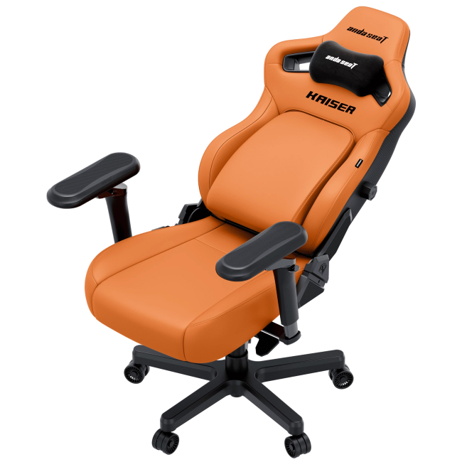 Меблі для геймерів - Крісло ігрове Anda Seat Kaiser 4 V2 Size XL Orange PVC (AD12YDDC-XLL-20-O-PV/C-03)#4