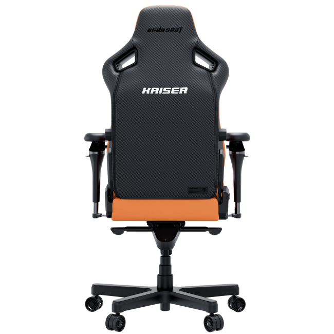 Меблі для геймерів - Крісло ігрове Anda Seat Kaiser 4 V2 Size XL Orange PVC (AD12YDDC-XLL-20-O-PV/C-03)#7