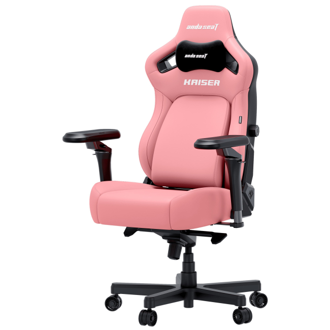 Мебель для геймеров - Кресло игровое Anda Seat Kaiser 4 V2 Size XL Pink PVC (AD12YDDC-XLL-20-P-PV/C-03)#2
