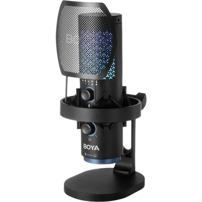 Микрофоны - Конденсаторный микрофон Boya RGB Black (BOYA K5-02)#3