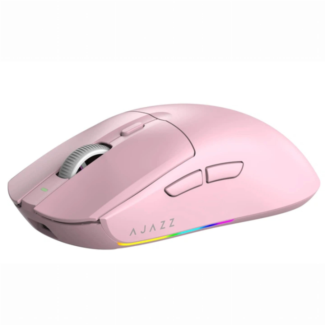 Клавіатура і миші - ​Мишка Ajazz AJ139 V2 MC Wireless/Bluetooth/USB Pink Charging Dock (AJ139-V2-MC-Pink)#4