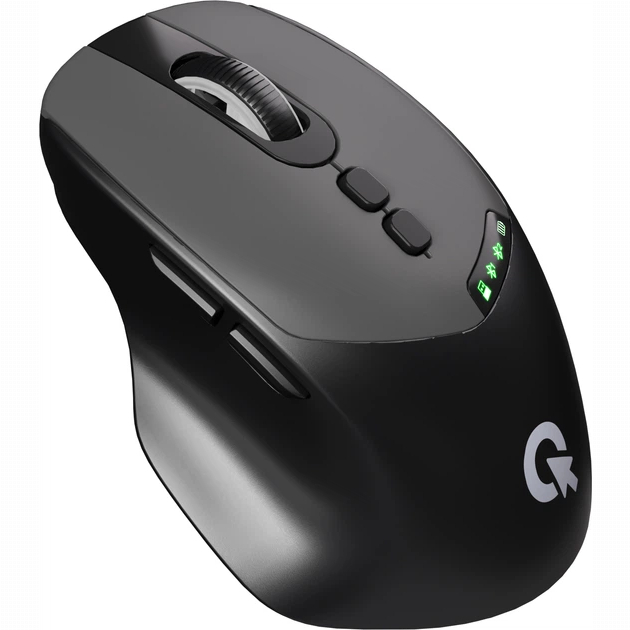 Клавиатура и мыши - Мышка OfficePro Silent Click Wireless Black (M520B)#2