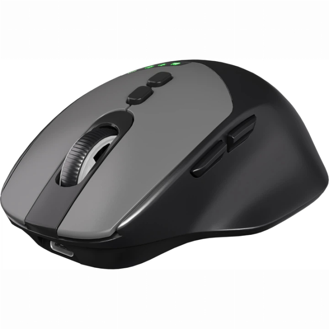 Клавиатура и мыши - Мышка OfficePro Silent Click Wireless Black (M520B)#3