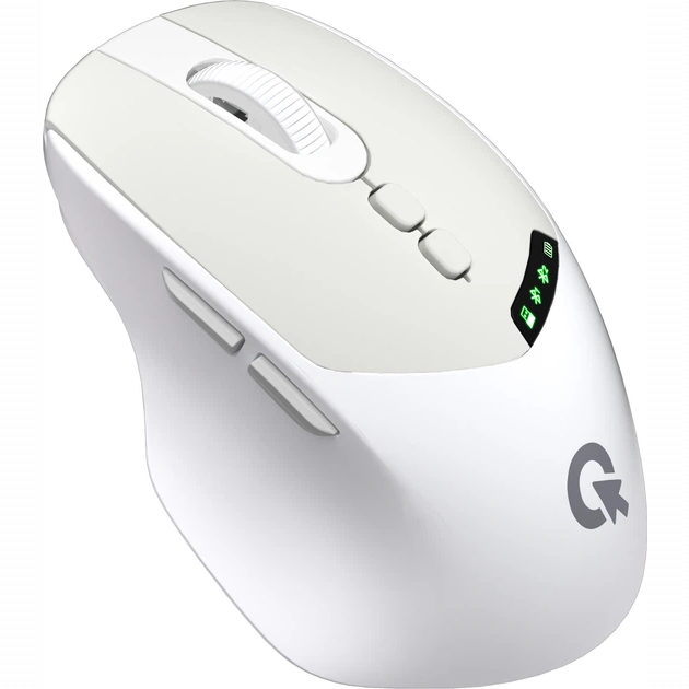 Клавіатура і миші - Мишка OfficePro Silent Click Wireless White (M520W)#2
