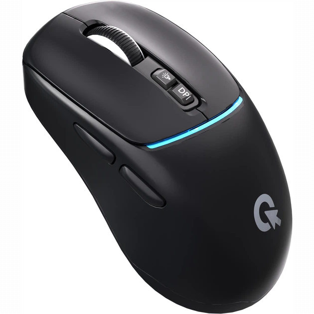 Клавіатура і миші - Мишка OfficePro Silent Click Wireless Black (M468B)#2