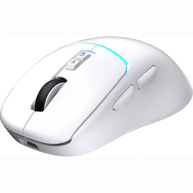Клавиатура и мыши - ​Мышка OfficePro Silent Click Wireless White (M468W)#3