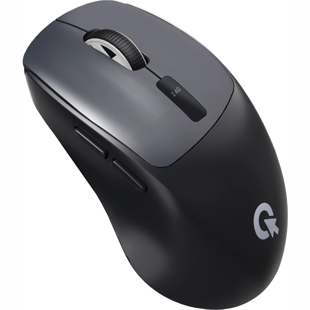 Клавіатура і миші - Мишка OfficePro Silent Click Wireless Black (M398B)#2