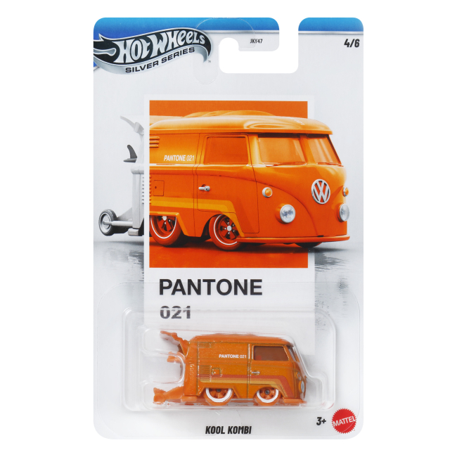 Транспорт і спецтехніка - Автомодель Hot Wheels Silver series Pantone Kool Kombi (JKY47/1)#2