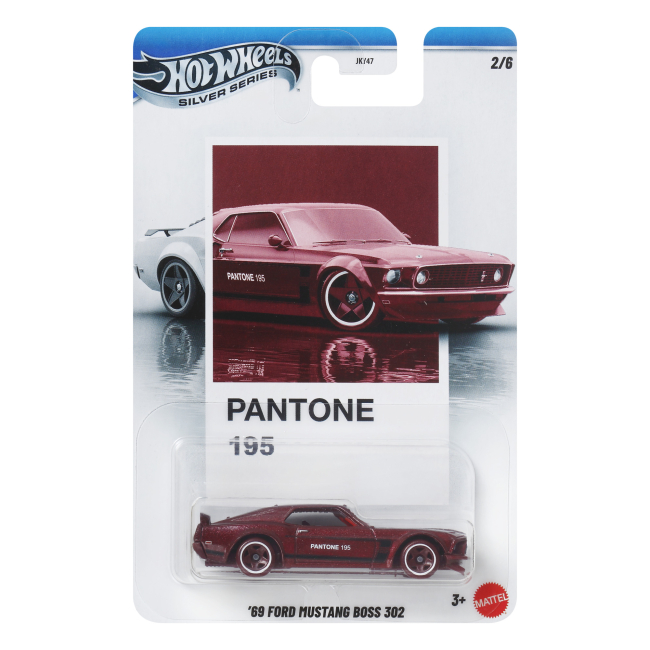 Автомоделі - Автомодель Hot Wheels Silver series Pantone '69 Ford Mustang Boss 302 (JKY47/3)#2