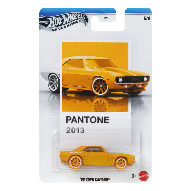 Автомоделі - Автомодель Hot Wheels Silver series Pantone '69 Copo Camaro (JKY47/4)#2