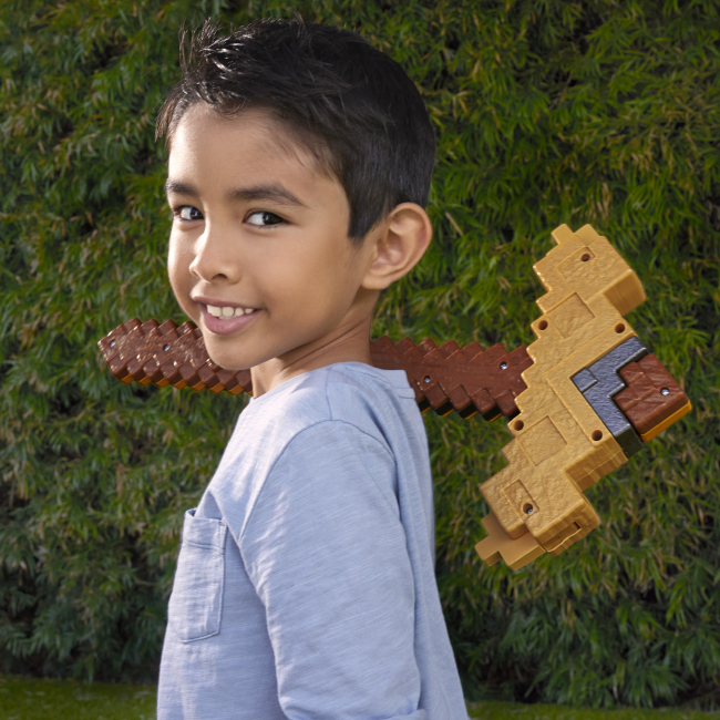 Холодное и метательное оружие - Меч-трансформер Minecraft 2 в 1 (JKC15)#8