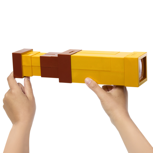 Научные игры, фокусы и опыты - Подзорная труба Minecraft (JLK64)#4