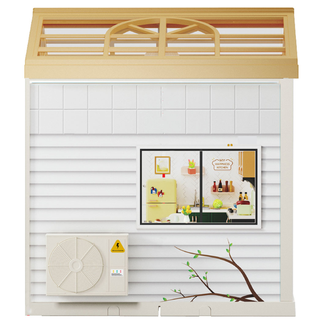 Конструкторы с уникальными деталями - Конструктор-румбокс Mini House Интерьер Кухня (8005)#4