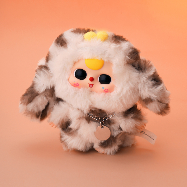 Брелоки - Мягкая игрушка с кольцом Pop Top Cureplaneta Baby Three Котики и собачки (CRP2601)#9