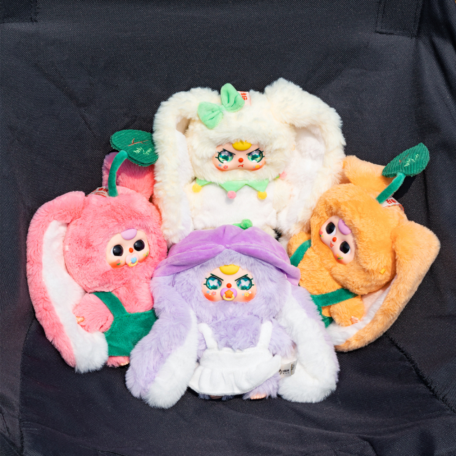 Брелоки - М'яка іграшка з кільцем Pop Top Cureplaneta Baby Three Весна (CRP2603)#4