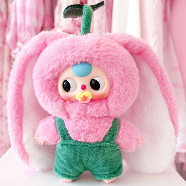 Брелоки - М'яка іграшка з кільцем Pop Top Cureplaneta Baby Three Весна (CRP2603)#6