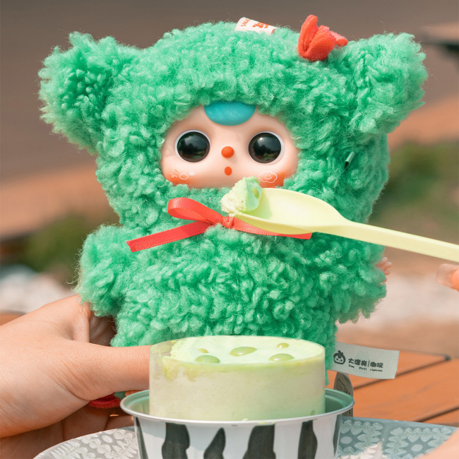 Брелоки - М'яка іграшка з кільцем Pop Top Cureplaneta Baby Three Весна (CRP2603)#8