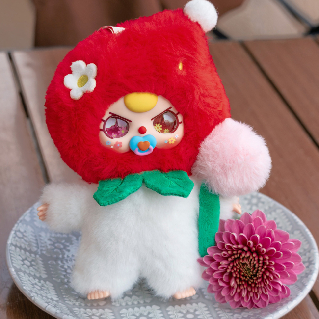 Брелоки - М'яка іграшка з кільцем Pop Top Cureplaneta Baby Three Весна (CRP2603)#9