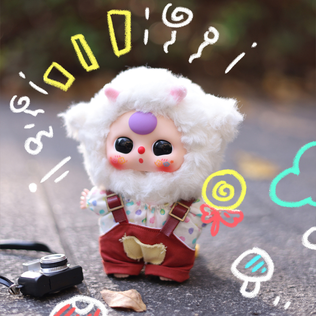 Брелоки - М'яка іграшка з кільцем Pop Top Cureplaneta Baby Three Милі крихітки (CRP2604)#6