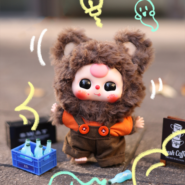 Брелоки - М'яка іграшка з кільцем Pop Top Cureplaneta Baby Three Милі крихітки (CRP2604)#7