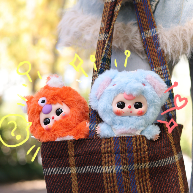 Брелоки - М'яка іграшка з кільцем Pop Top Cureplaneta Baby Three Милі крихітки (CRP2604)#9