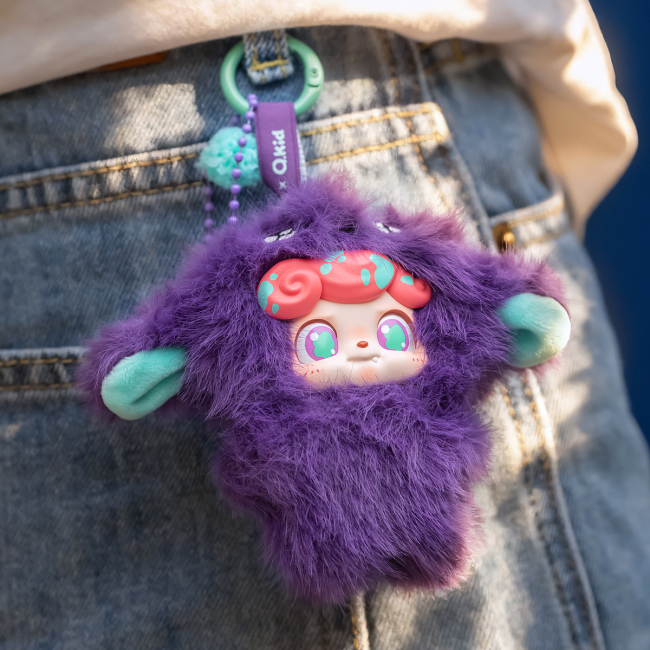 Брелоки - Мягкая игрушка с кольцом Pop Top Jojotoys Q.Kid Космо-волны (JO-2025044)#7