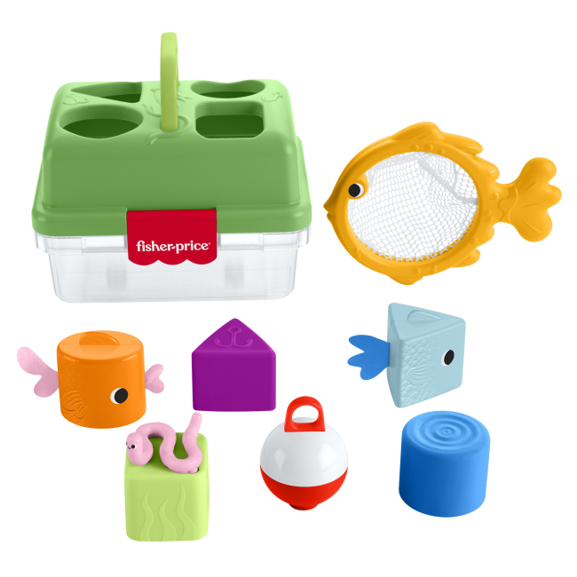 Развивающие игрушки - Сортер Fisher-Price Маленький рыбак (JLB85)#2