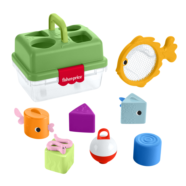 Развивающие игрушки - Сортер Fisher-Price Маленький рыбак (JLB85)#3
