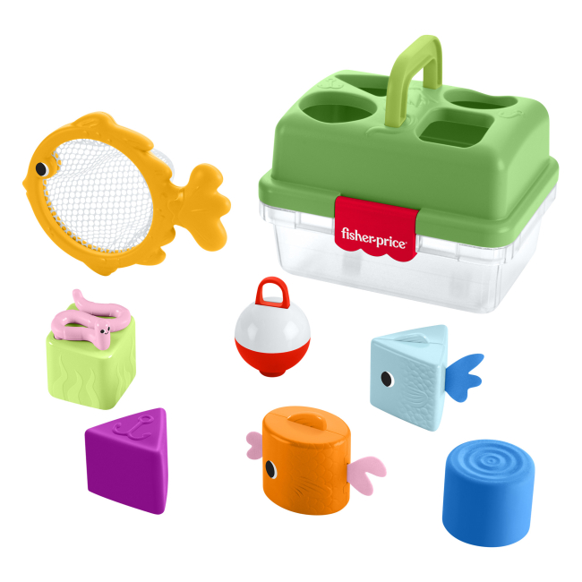 Развивающие игрушки - Сортер Fisher-Price Маленький рыбак (JLB85)#4