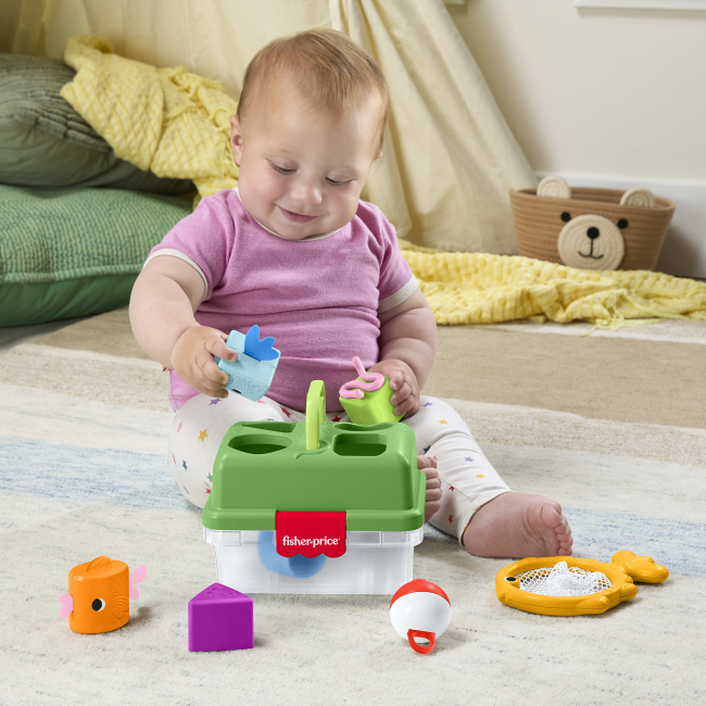 Развивающие игрушки - Сортер Fisher-Price Маленький рыбак (JLB85)#7