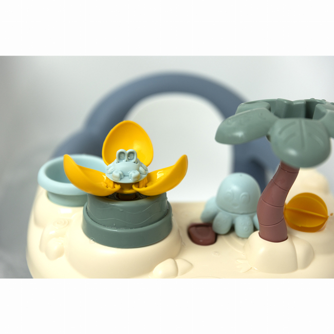 Товари для догляду - ​Стільчик для купання Smoby Little Водні розваги з функціональною ігровою панеллю 2 в 1 (7600140408)#3