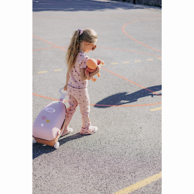 Меблі та будиночки - ​Ігровий набір Smoby Бебi Ньорс Розкладна валіза теракотова пудра 3 в 1 (7600220392)#7