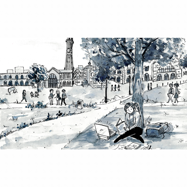 Комікси, манга та книги про героїв (7+ років) - Книжка «Тиха дівчина у гучному світі. Історія однієї інтровертки» Деббі Тан (9786178280048)#2