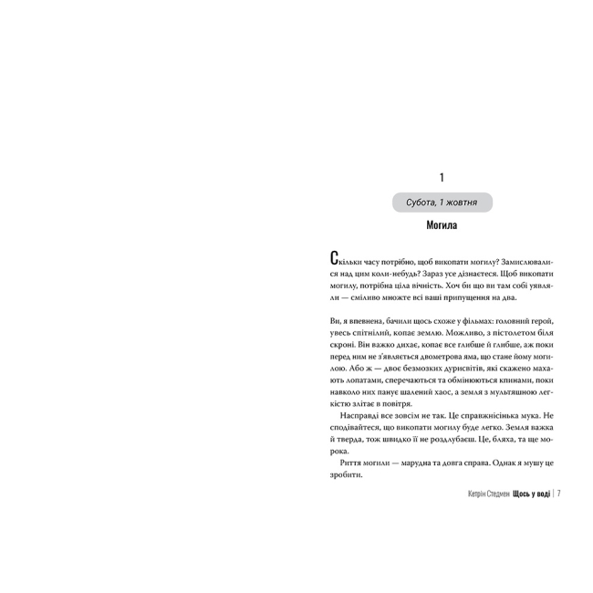 Книги для взрослых - Книжка «Щось у воді» Кетрін Стедмен (9786178512958)#2