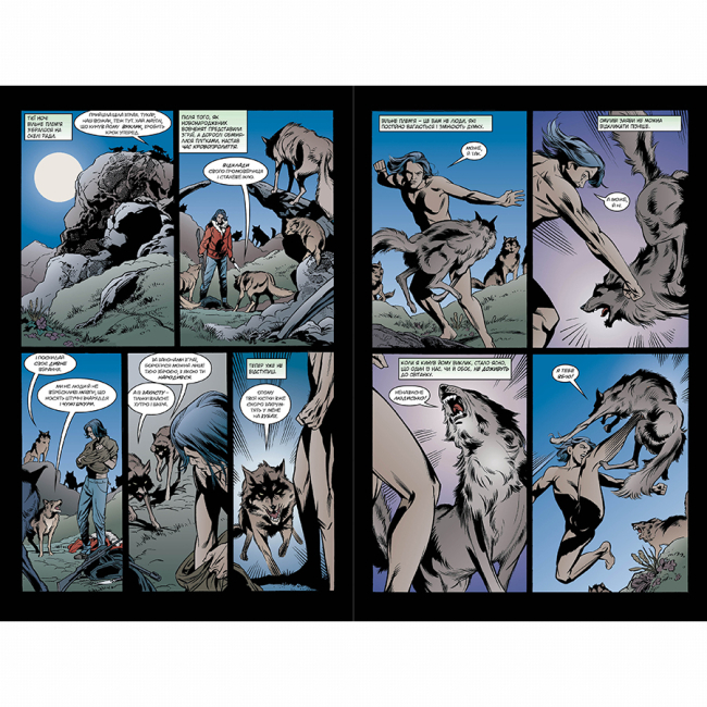 Комиксы, манга и книги о героях (7+ лет) - Книжка «Казки. Книга 8. Вовки» Білл Віллінґем (9786178373214)#4