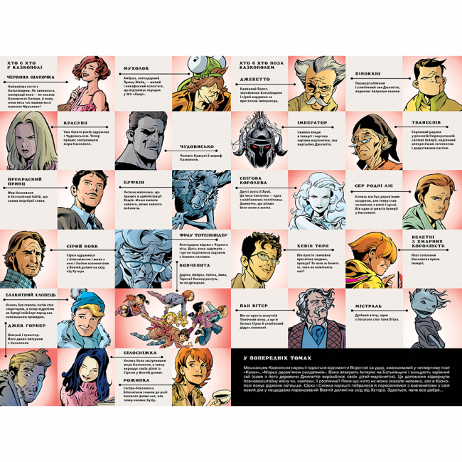 Комиксы, манга и книги о героях (7+ лет) - Книжка «Казки. Книга 9. Сини Імперії» Білл Віллінґем (9786178426910)#2