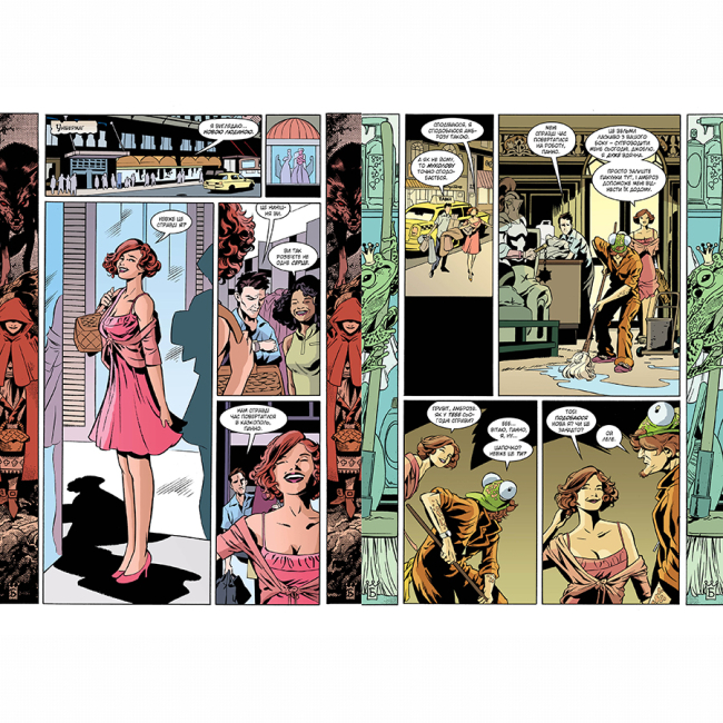 Комиксы, манга и книги о героях (7+ лет) - Книжка «Казки. Книга 9. Сини Імперії» Білл Віллінґем (9786178426910)#3