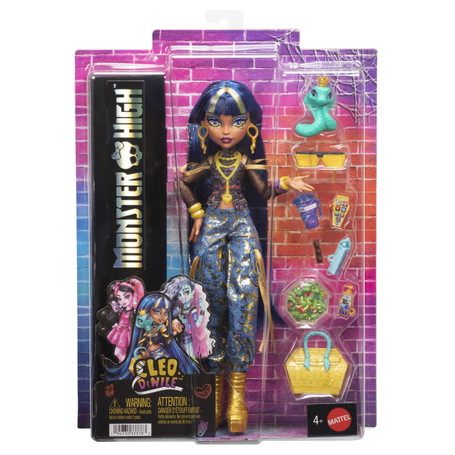Куклы - Кукла Monster High Монстро-классика Клео Новая ночь (JHK32)#7
