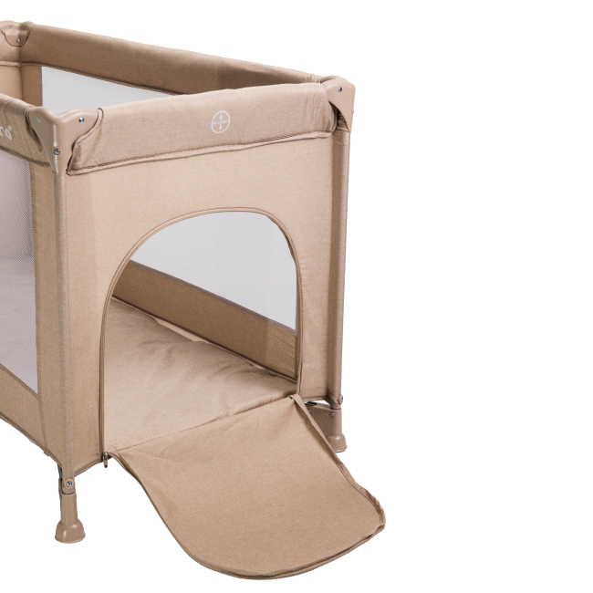 Манежи - Кроватка-манеж Velano Flexi beige (46157)#5
